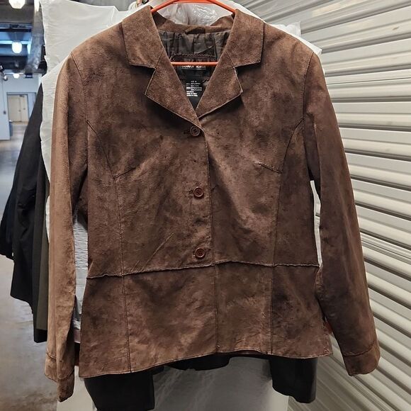 Brandon Thomas Jackets & Blazers - Brandon Thomas Seude Leather Jacket XL